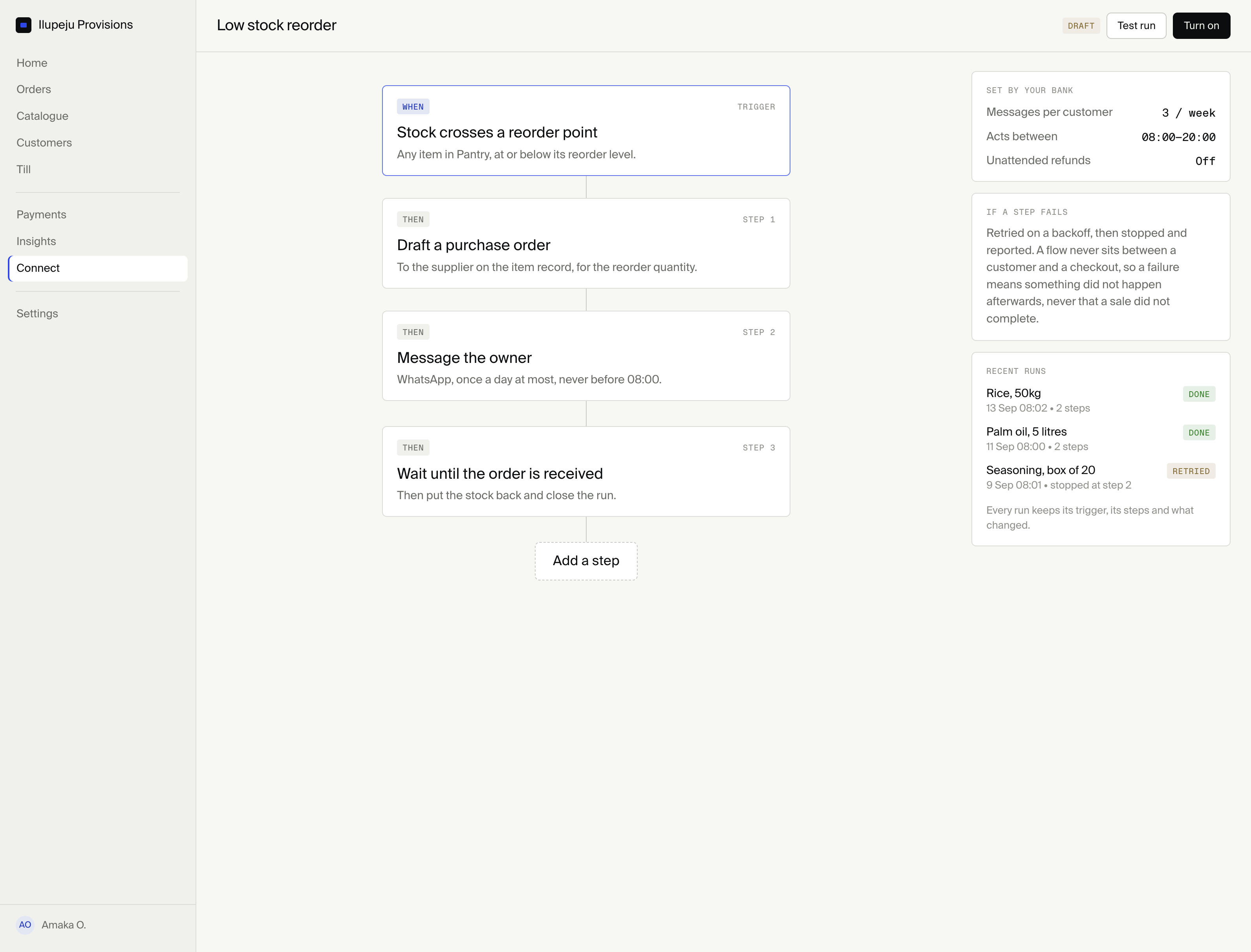 A connected workflow joining Box to institution systems